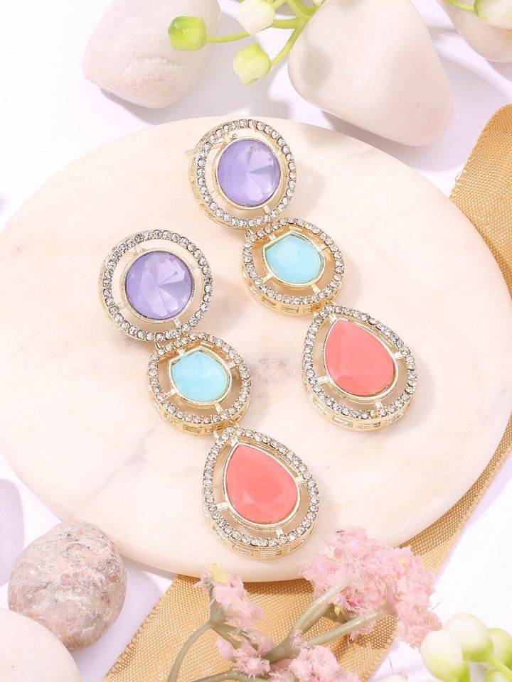 Artificial hanging earrings online