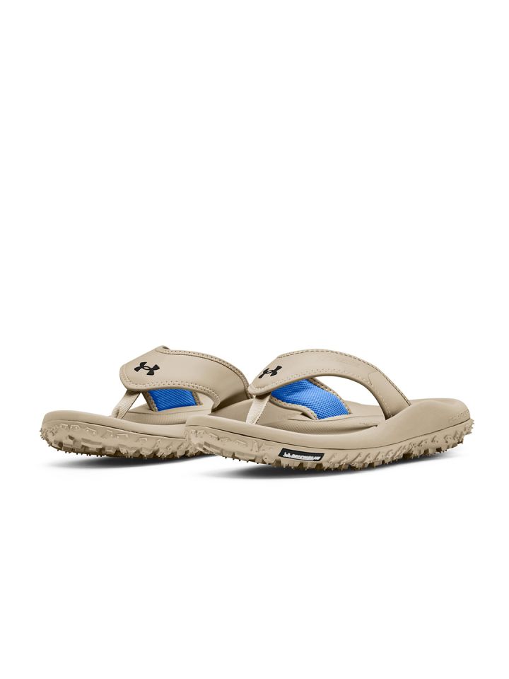 Mens fishing flip flops deals