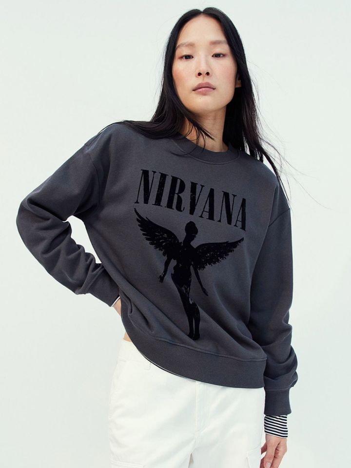 Nirvana sweatshirt h&m online