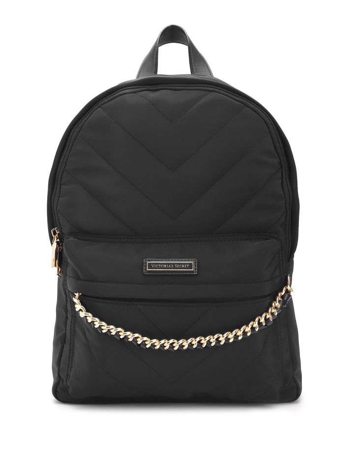 All black victoria secret backpack store