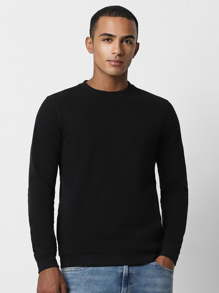 Peter england shop sweatshirt black