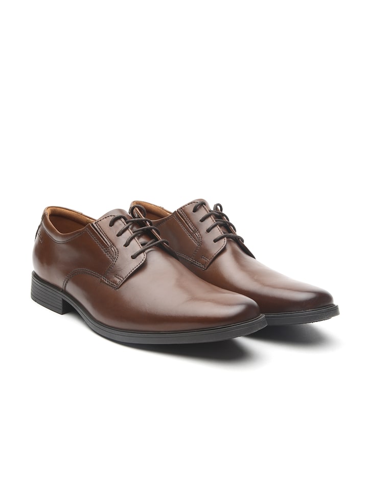 variable Recomendado diluido Buy Clarks Men Tan Brown Tilden Formal Derby Shoes - Formal Shoes for Men  2580885 | Myntra