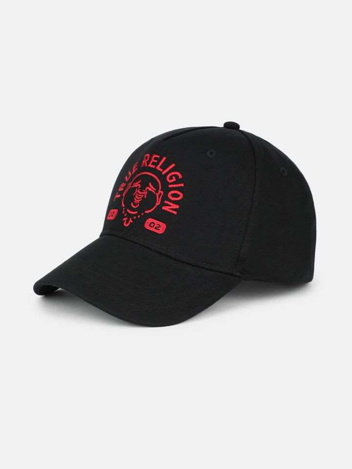 True Religion Men Black Embroidered Cap (Black) At Nykaa, Best Beauty Products Online