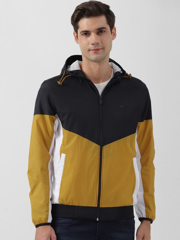 Peter england yellow 2025 jacket