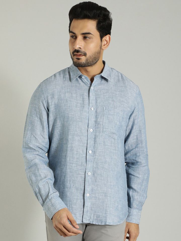 Indian terrain linen shirts cheap