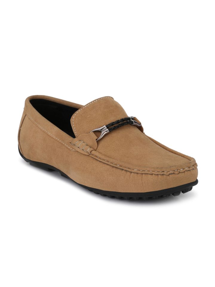 Buy Ferraiolo Men Beige Loafers 