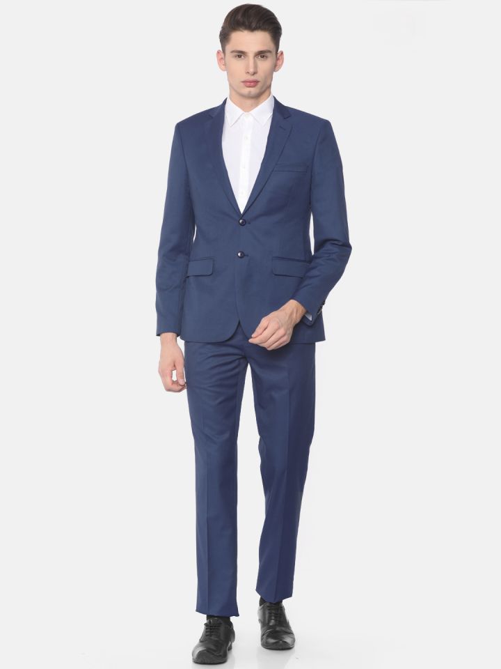 Navy blue raymond top suit