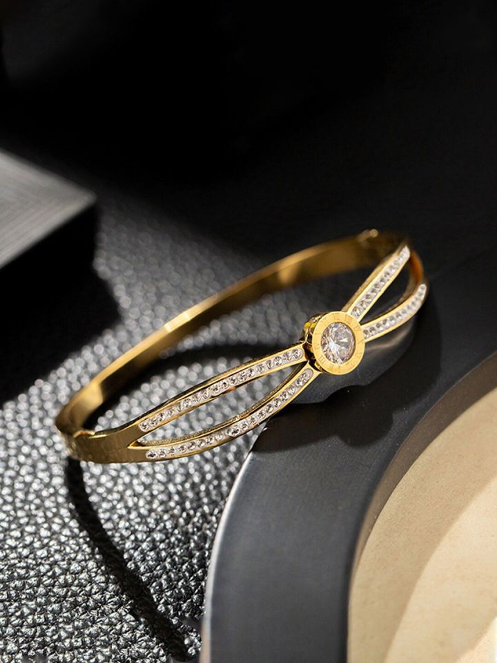Diamond deals studded bracelet