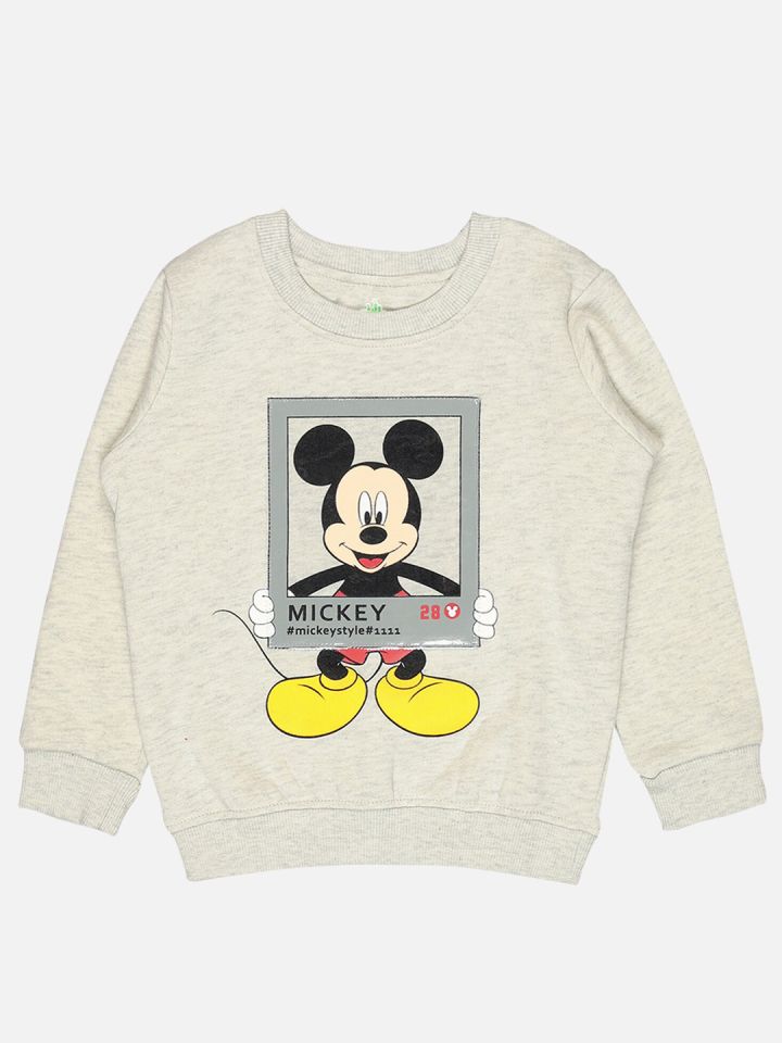 Boys mickey mouse sweatshirt 2025