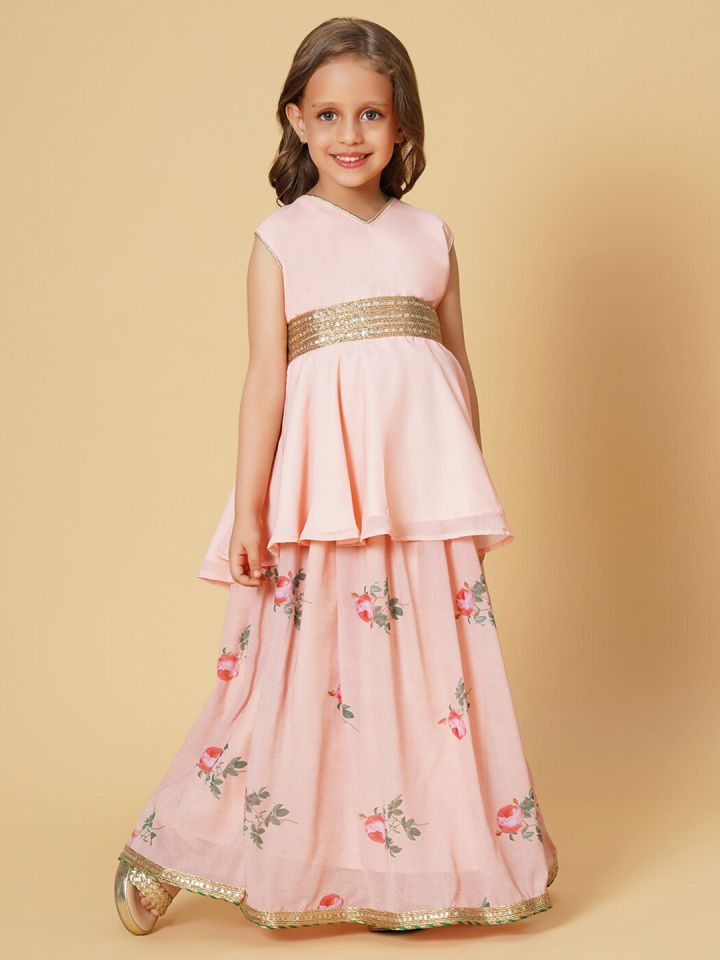 Buy K U Cord Of Love Girls Ready To Wear Lehenga Choli Lehenga