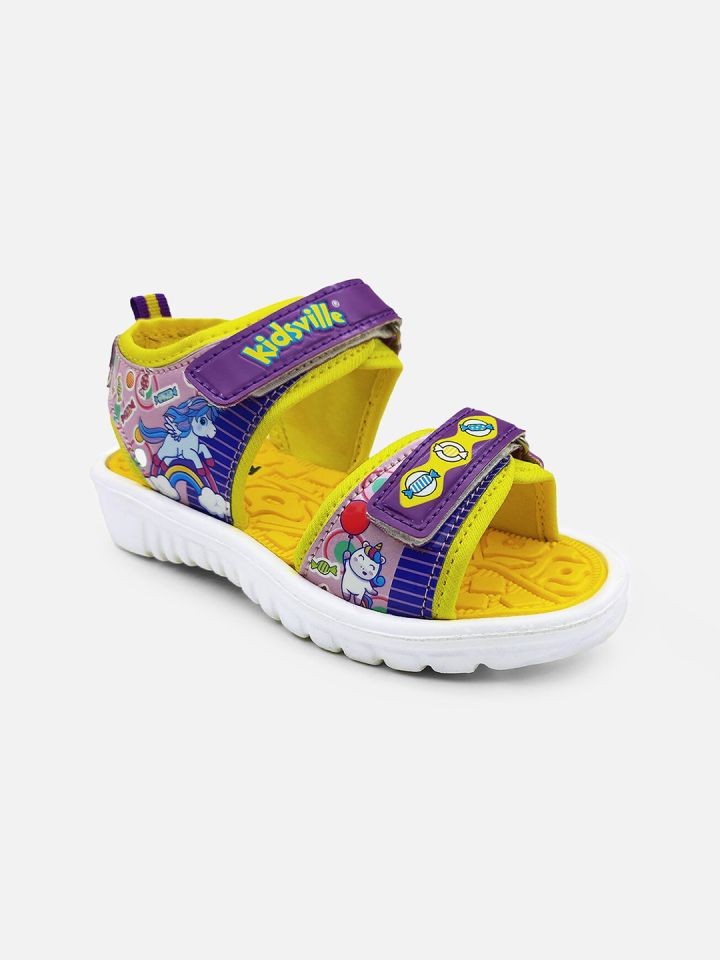 Buy Kidsville Girls Unicorn Printed Sports Sandals Sports