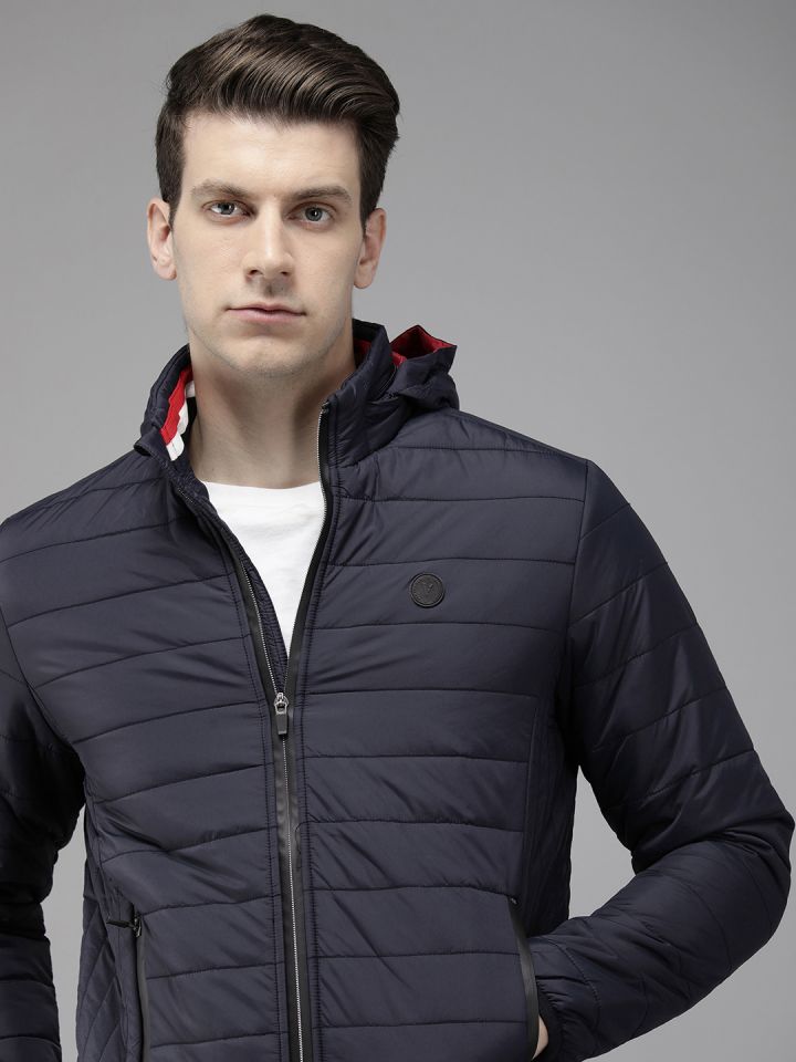 Van Heusen Solid Lightweight Rapid Dry Padded Jacket