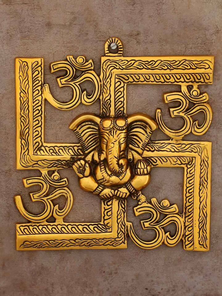 Swastik sales gold chair