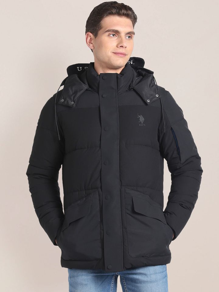 Buy U.S. Polo Assn. Detachable Hood Puffer Jacket Jackets for