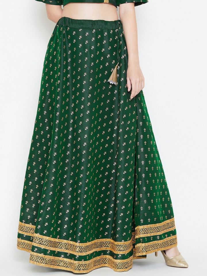 Ethnic skirts hotsell myntra