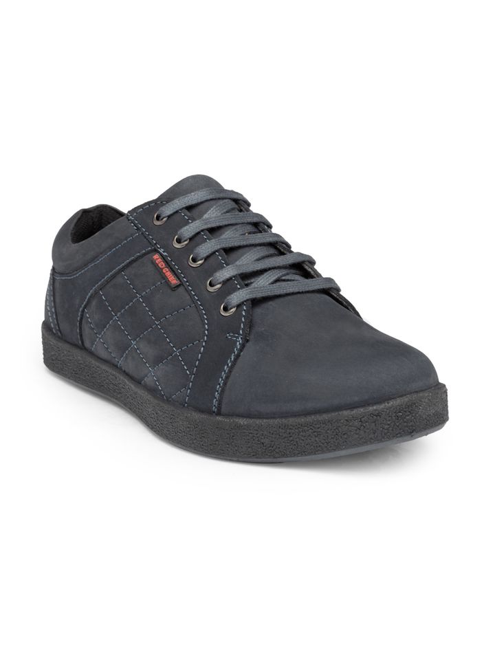 Buy Red Chief Men Navy Blue Leather 