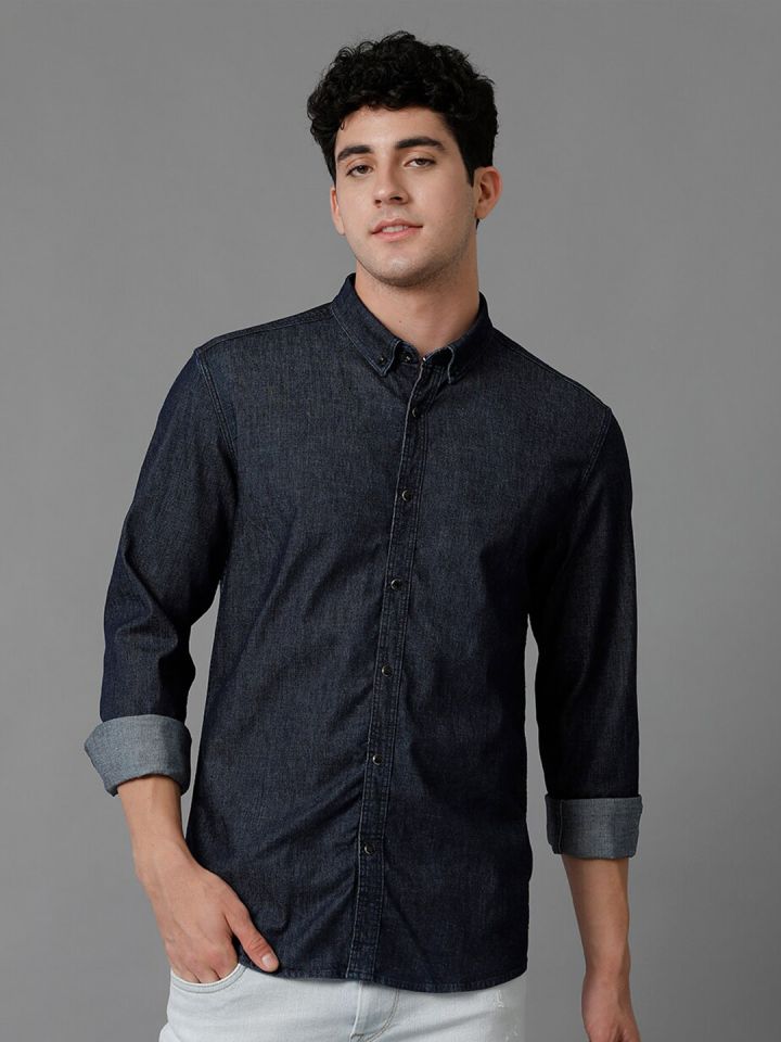 Buy Voi Jeans Classic Slim Fit Cotton Casual Shirt Shirts for