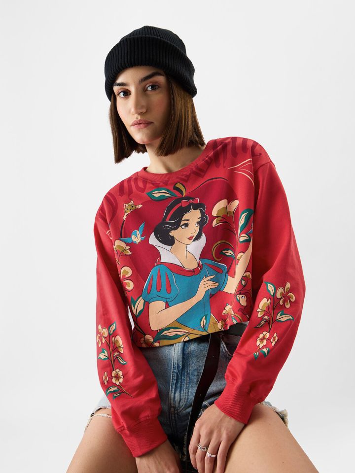 Snow white hoodie zara top