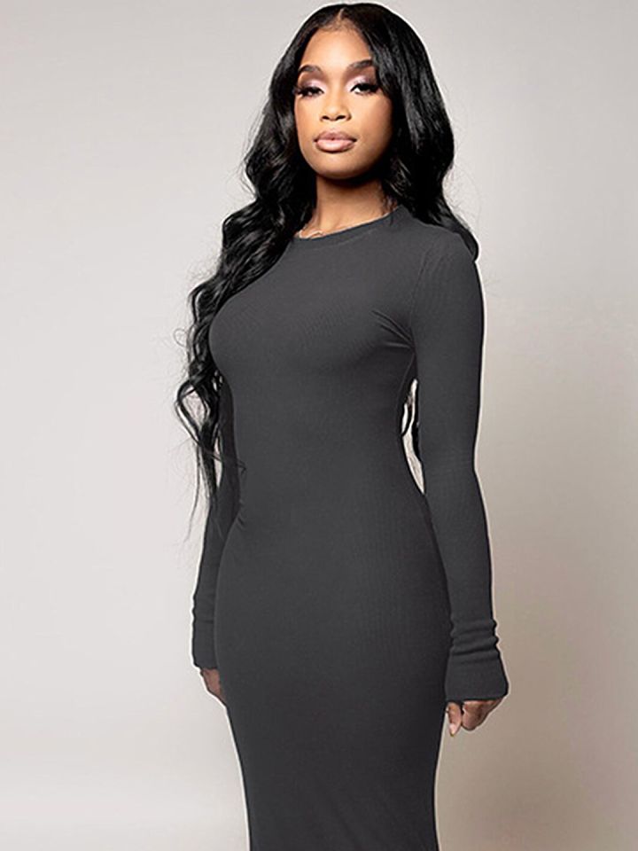 Lulu's grey dress top