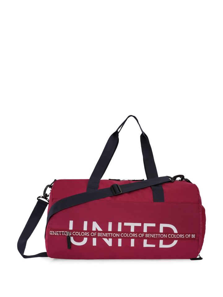 Buy United Colors Of Benetton Printed Gym Duffel Bag Duffel Bag