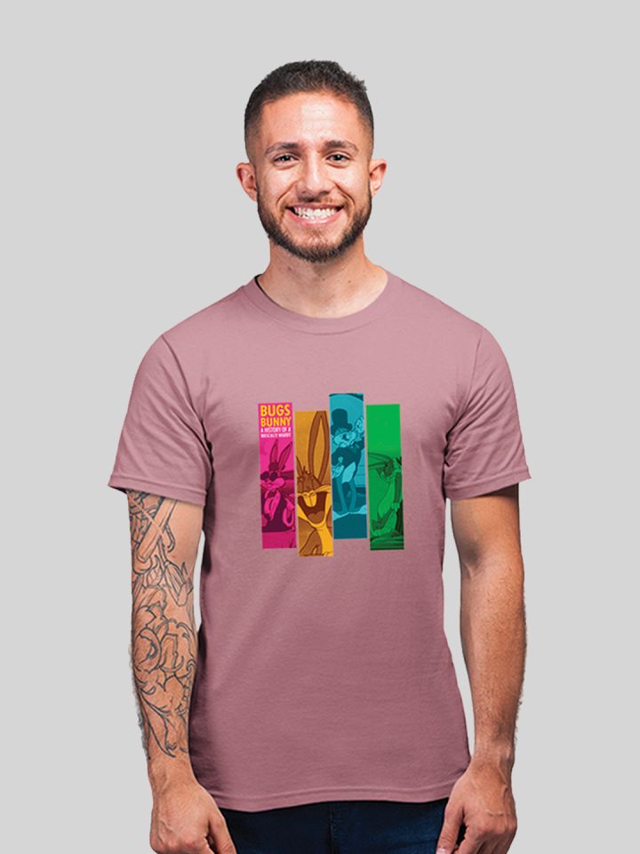 Minute Mirth Looney Tunes Printed T Shirt