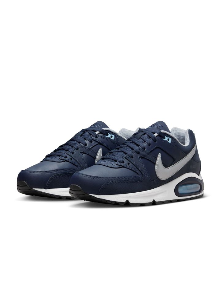 Nike air max command leather shop blauw