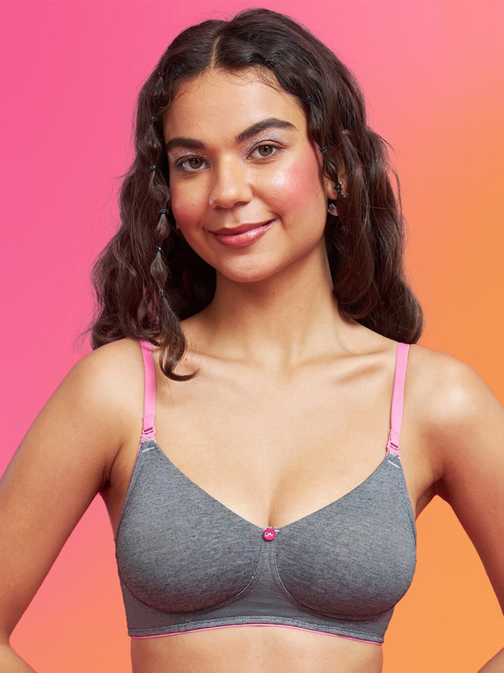 Buy ENAMOR XO Pin Non Wired Non Padded Everyday Bra With All Day Comfort -  Bra for Women 26268536