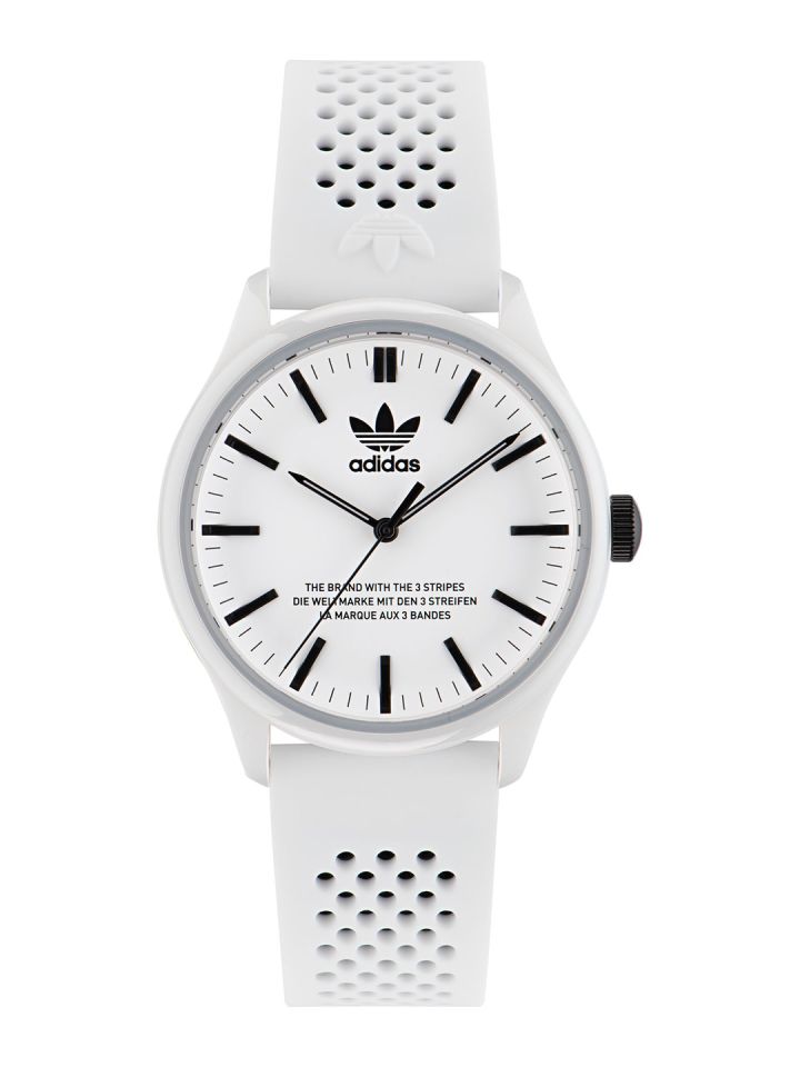 Adidas originals watch sales white