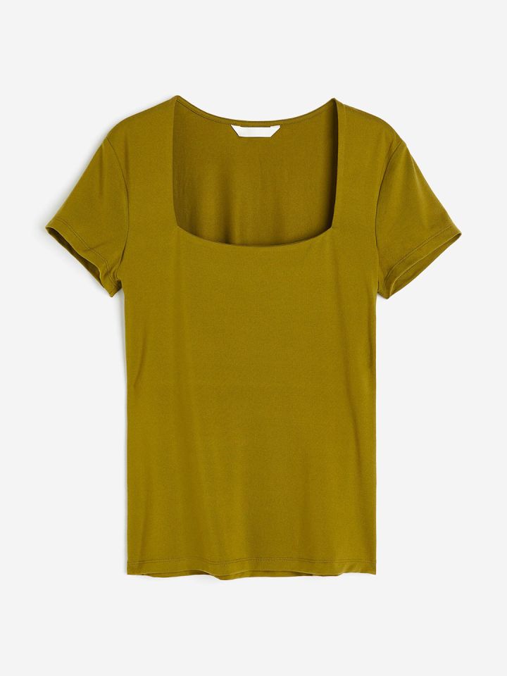 Buy H M Women Square Neck Top Tops for Women 26313286 Myntra