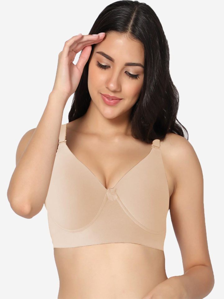 Buy In Care Full Coverage Heavily Padded Pure Cotton Push Up Bra
