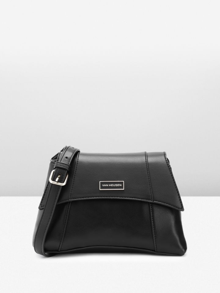 Buy Van Heusen Solid Sling Bag Handbags for Women 26323014 Myntra