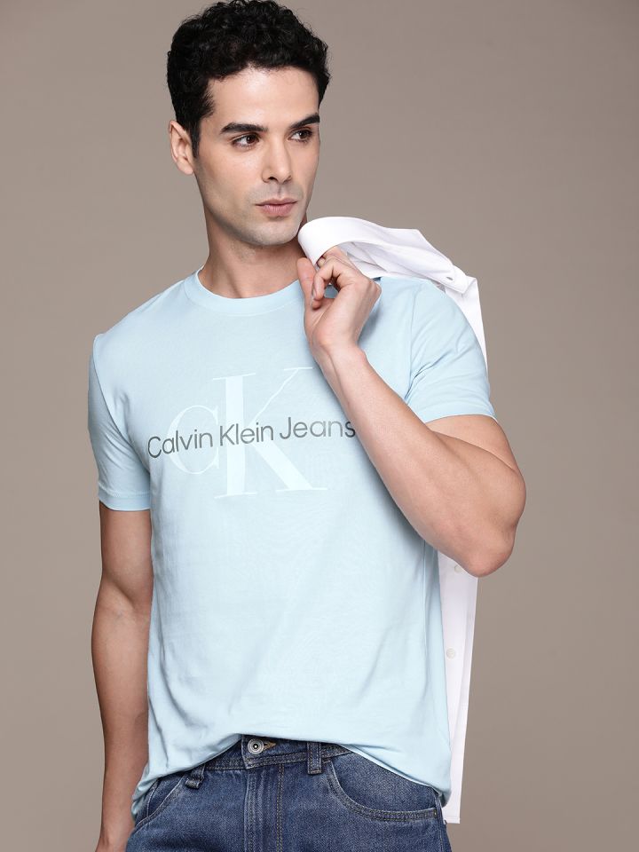 Calvin Klein Jeans, Monogram T Shirt, Regular Fit T-Shirts