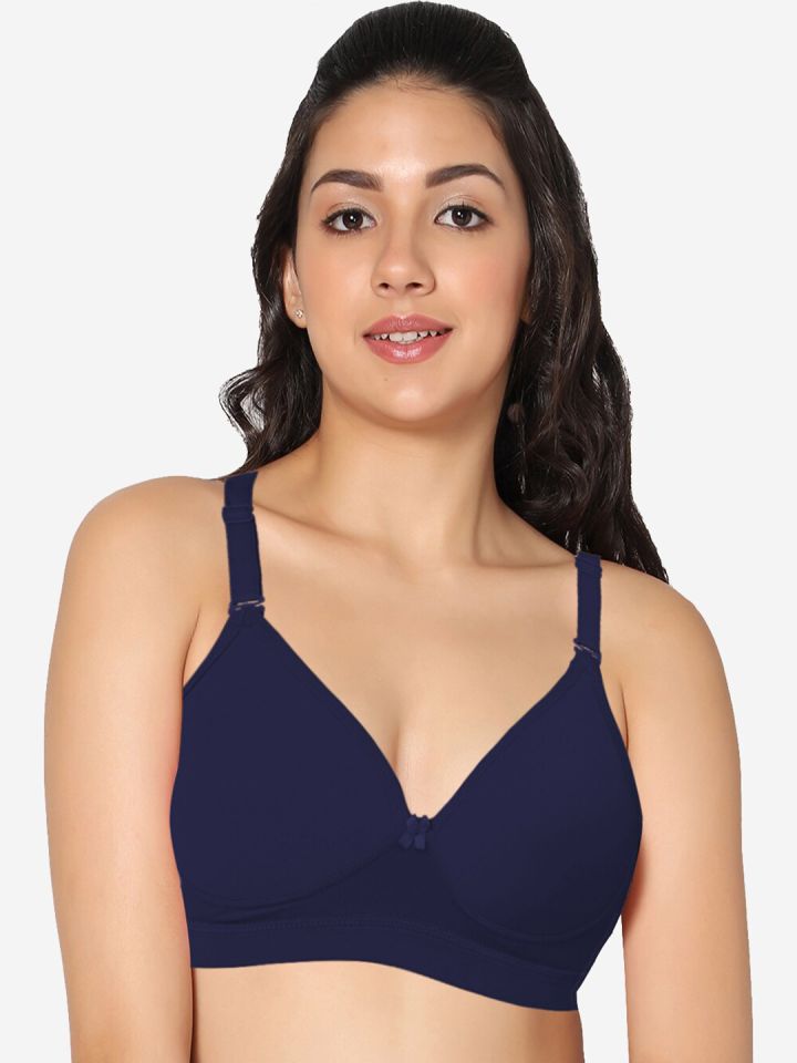Buy In Care Seamless Pure Cotton Push Up Bra Full Coverage Heavily Padded -  Bra for Women 26333848