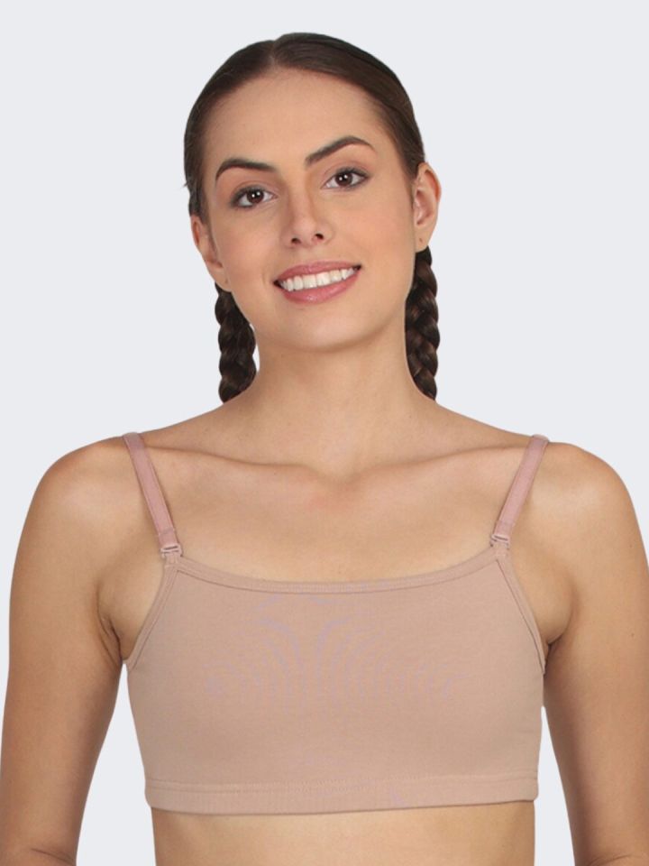 POOJA RAGENEE Pack Of 2 Full Coverage Cotton T-shirt Bra With All Day  Comfort