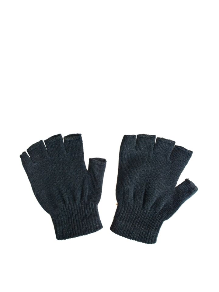 Half finger top gloves for girls