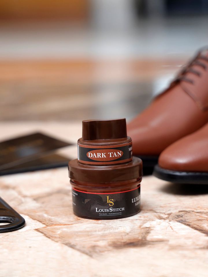 Buy LOUIS STITCH Set Of 3 Shoe Cream With Applicator For Leather