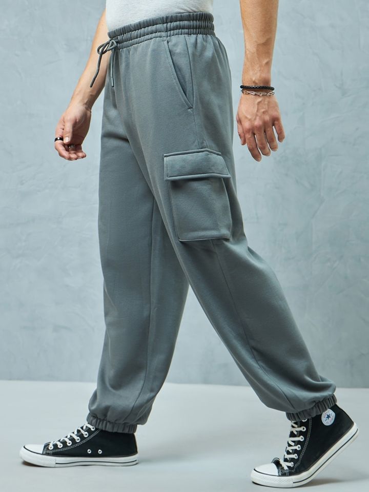 Bewakoof Men Light Grey Casual Jogger Pant, X-Large : : Clothing &  Accessories