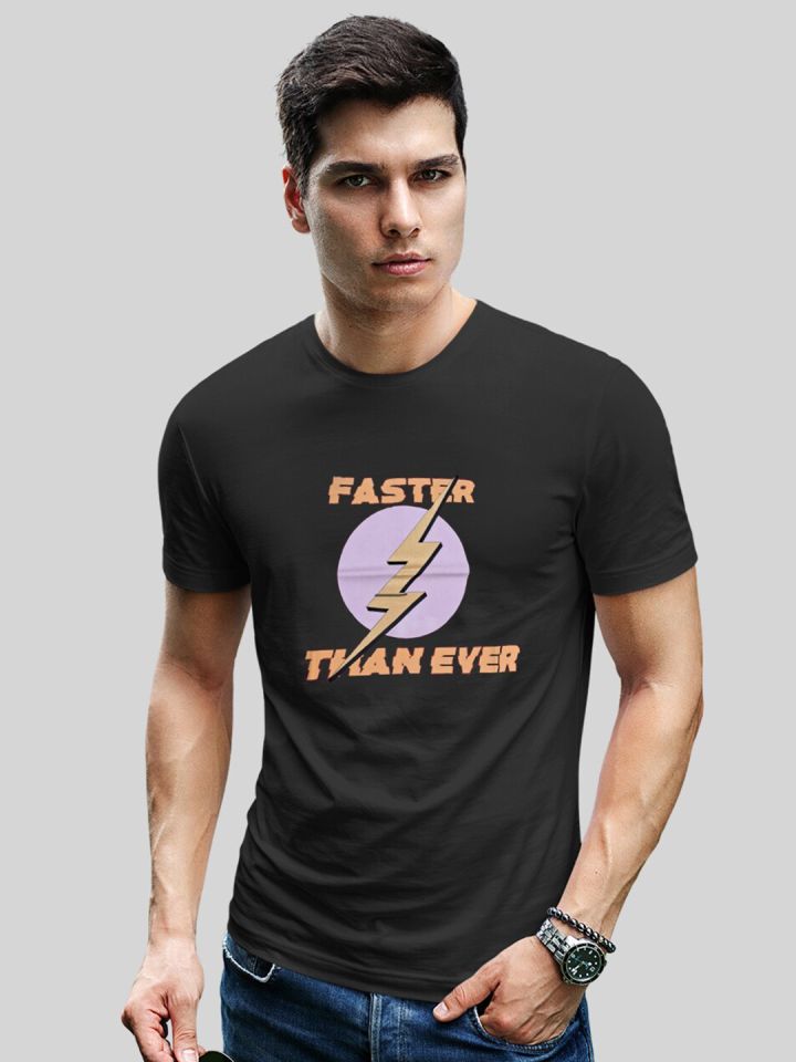 Buy Minute Mirth Typography Printed T Shirt Tshirts for Men