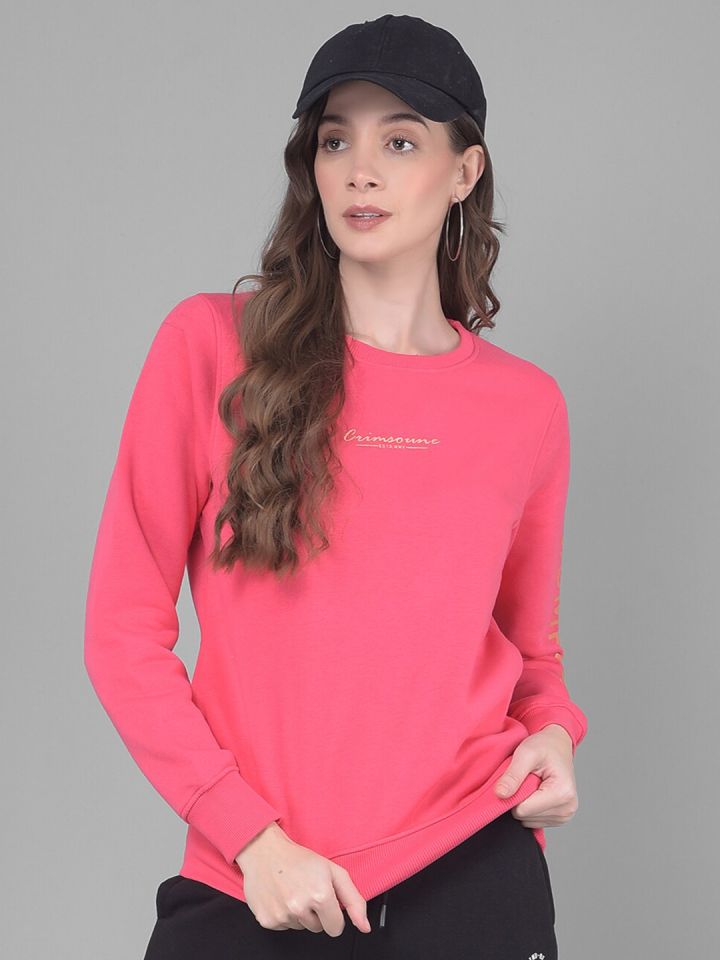 Buy Crimsoune Club Round Neck Long Sleeves Pullover Sweatshirt