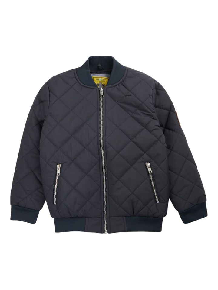 Buy Gini And Jony Boys Stand Collar Quilted Jacket Jackets for