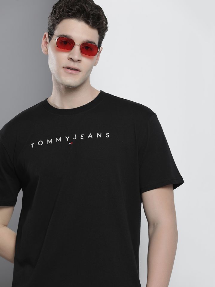 Tommy hilfiger embroidered t shirt outlet