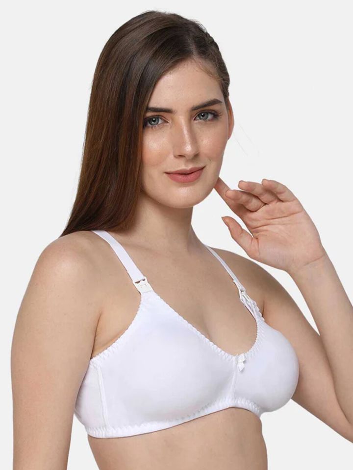 Buy Intimacy LINGERIE Medium Coverage Cotton Maternity Bra With