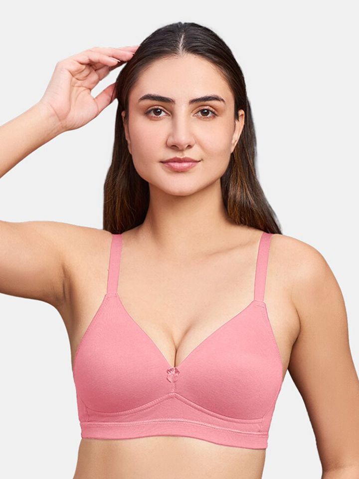 Buy Intimacy LINGERIE Medium Coverage Lightly Padded Cotton Push Up Bra  With All Day Comfort - Bra for Women 26573742