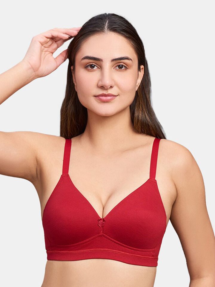 Buy Intimacy LINGERIE Medium Coverage Lightly Padded Cotton Push Up Bra  With All Day Comfort - Bra for Women 26573814