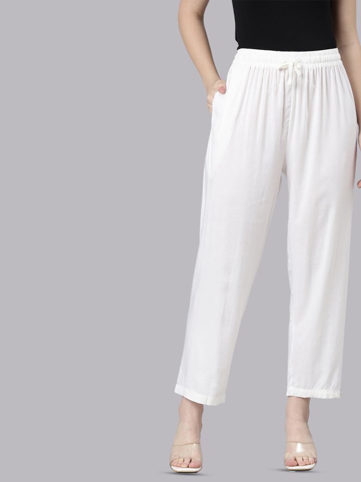 Twin birds palazzo pants top