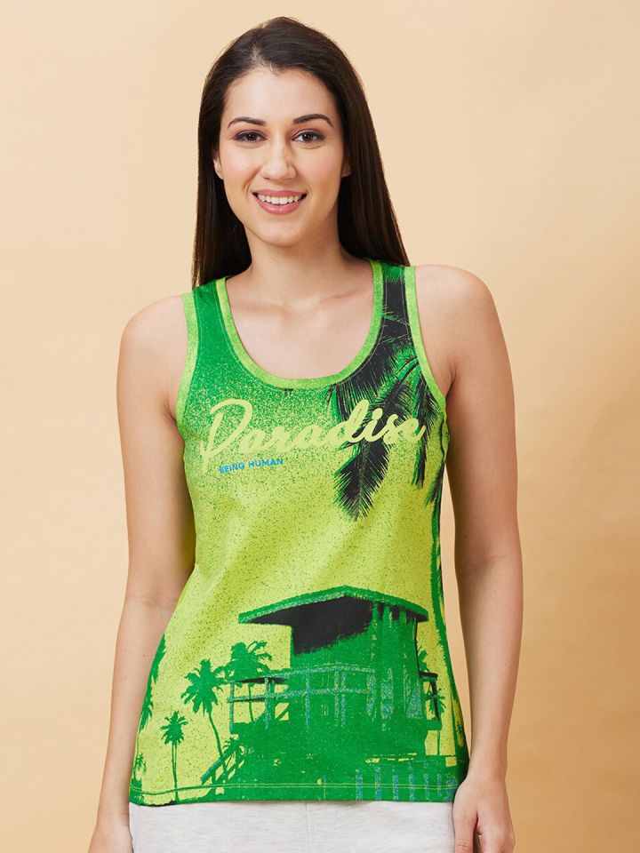 Being human sleeveless t shop shirt