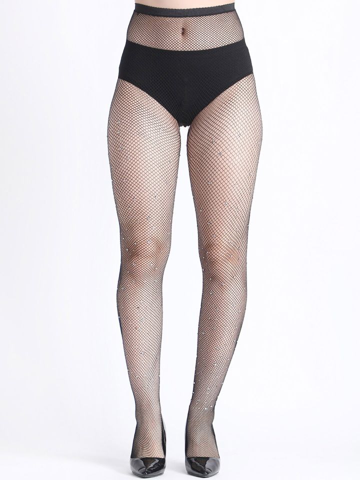 NEXT2SKIN Women's Nylon Waistband Pantyhose Stocking