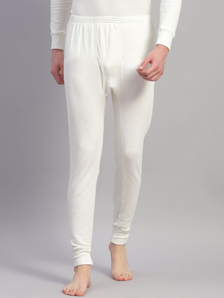 Buy Monte Carlo Men Ribbed Cotton Thermal Bottom Thermal Bottoms