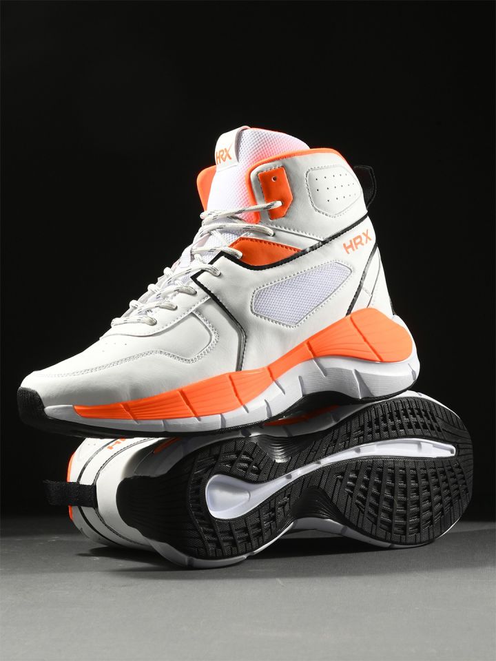 Nike air huarache run mid 2024 kids orange