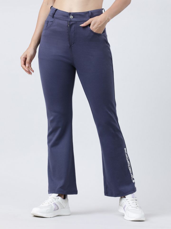 Bootcut clearance track pants